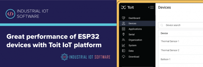 Great performance of ESP32 devices with Toit IoT platform